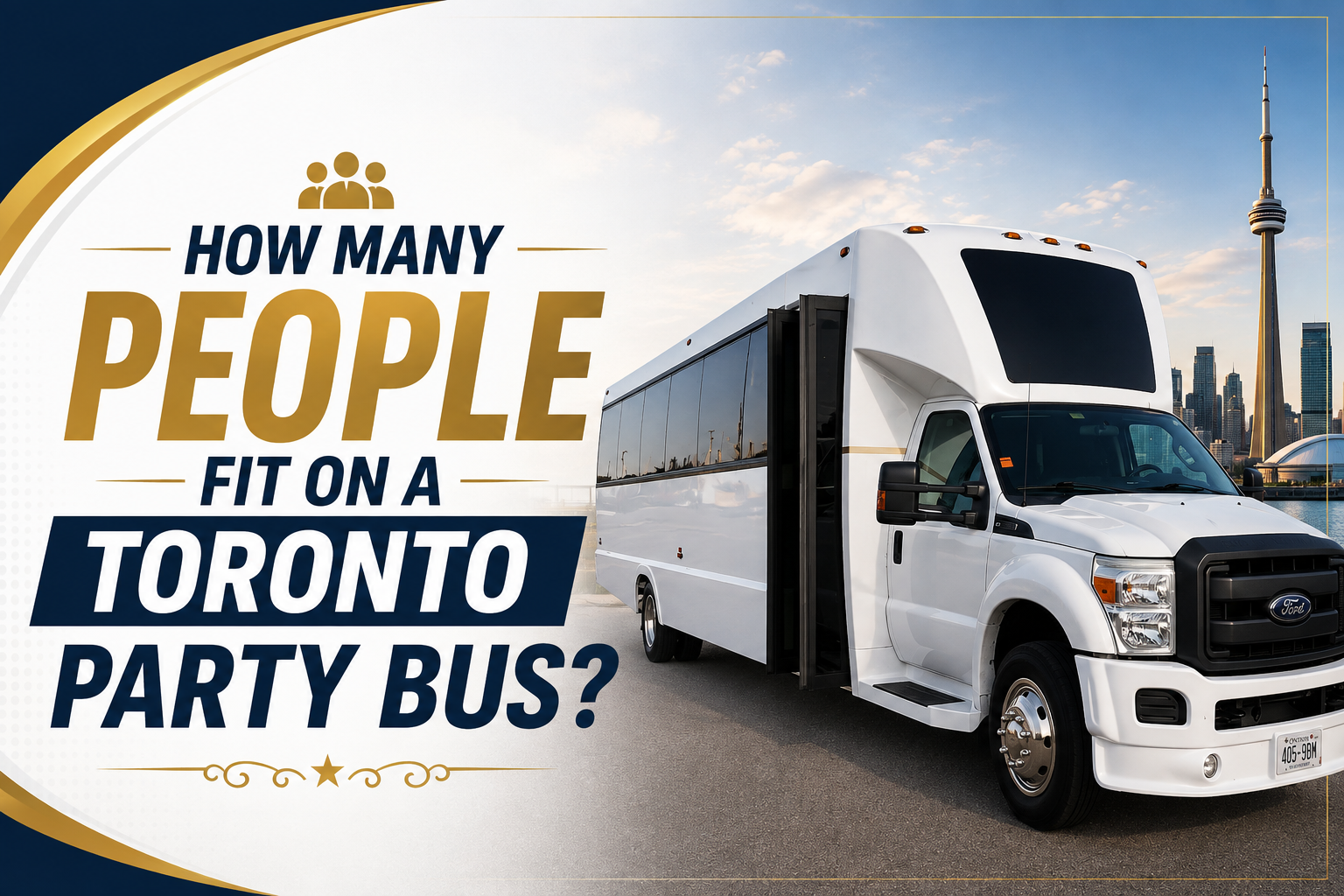 People Fit on a Toronto Party Bus