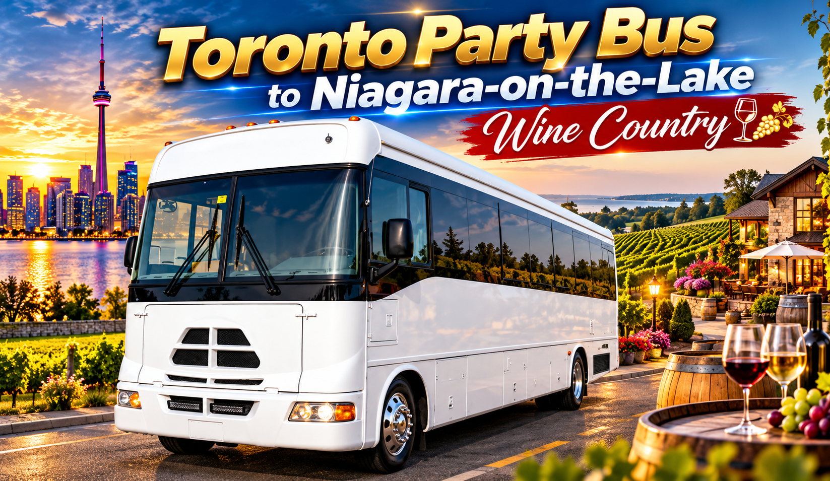 Toronto Party Bus to Niagara