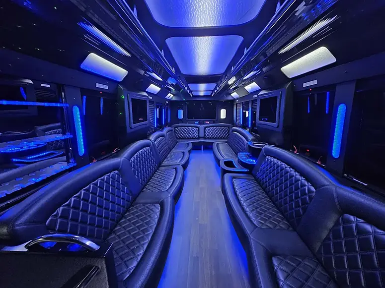 St. Catharines Party Bus Rentals - Presidential Party Bus Toronto