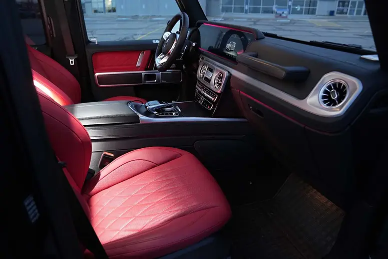 Mercedes G-Wagon Interior Toronto - Presidential Party Bus Fleet