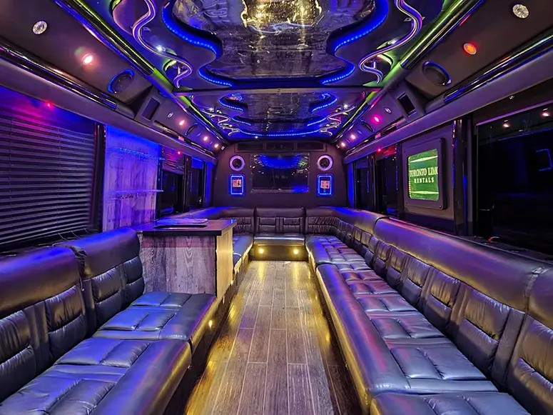 Wedding Party Bus Rentals Toronto - Presidential Party Bus