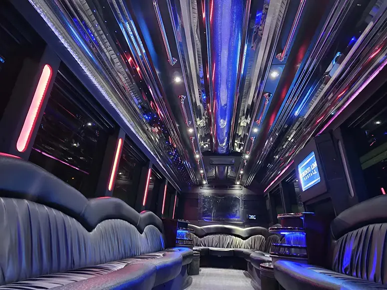32-34 Passenger Party Bus Interior Toronto - Presidential Party Bus Fleet