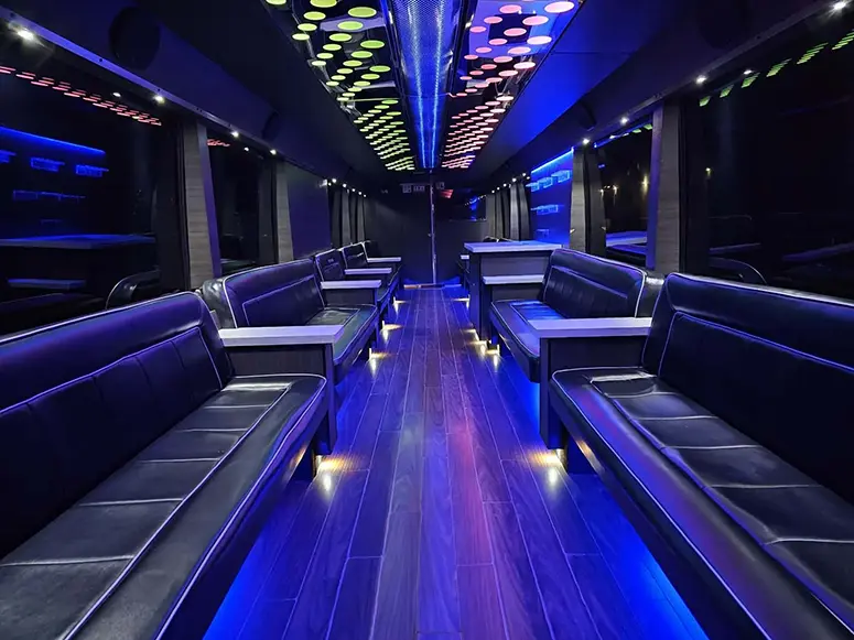 MCI Coach Party Bus 3 Interior Toronto - Presidential Party Bus Fleet